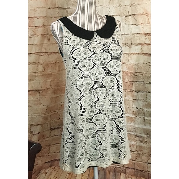 Audrey 3+1 Dresses & Skirts - AUDREY 3+1 Skeleton Skull Shift Dress, SZ L, EUC